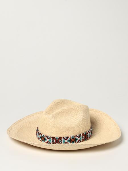 Ermanno Scervino straw hat with beads