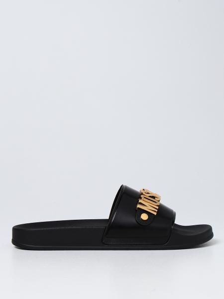 Sandalo slide Moschino Couture in PVC