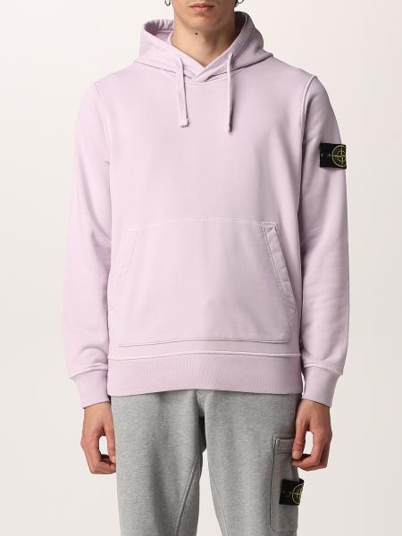 Stone Island jumper in garment-dyed cotton
