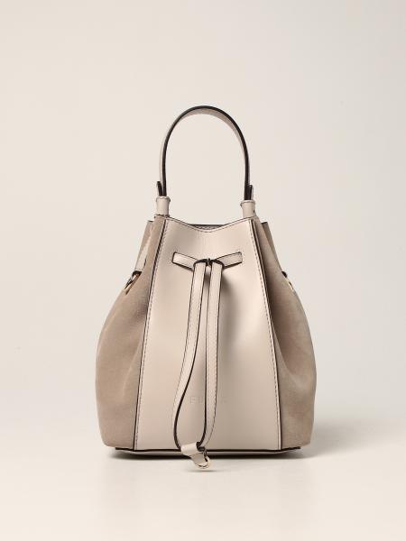 Furla: Miastella Furla bag in leather and suede