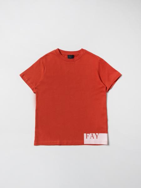 Fay cotton t-shirt with logo