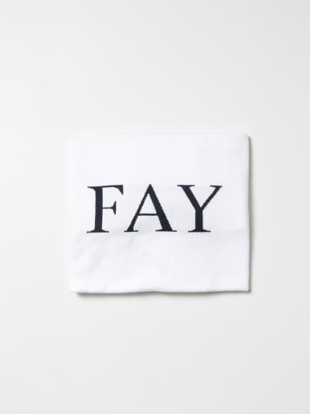 Copertina Fay in cotone con logo