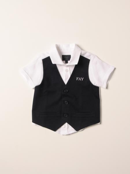 Fay shirt with fake vest