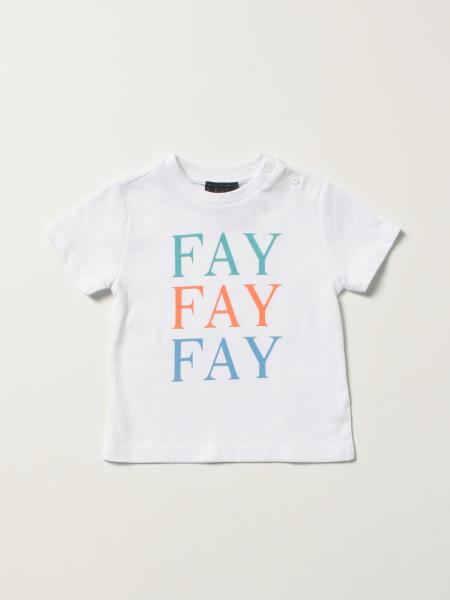 T-shirt basic Fay in cotone con logo