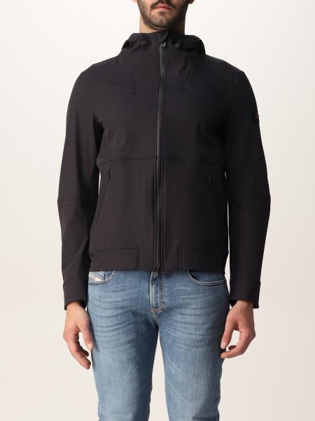 Peuterey men's clothing: Peuterey flap jacket in stretch nylon