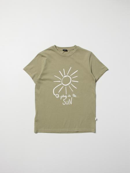Il Gufo: Il Gufo t-shirt in cotton with sun print