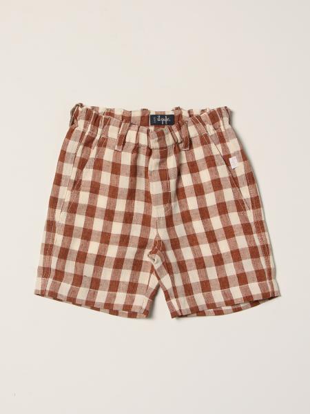 Il Gufo shorts in checked linen
