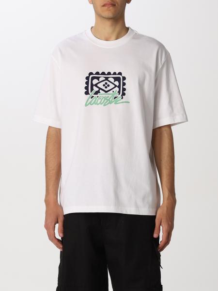 Lacoste L!Ve men's clothing: Lacoste L! Ve t-shirt in cotton with logo