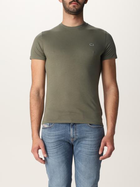 T-shirt Lacoste in cotone con mini logo