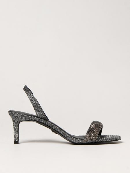 Mila Michael Michael Kors sandal in metallic mesh with glitter