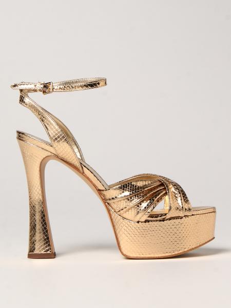 Michael Kors shoes: Michael Michael Kors Selena platform sandal in laminated leather