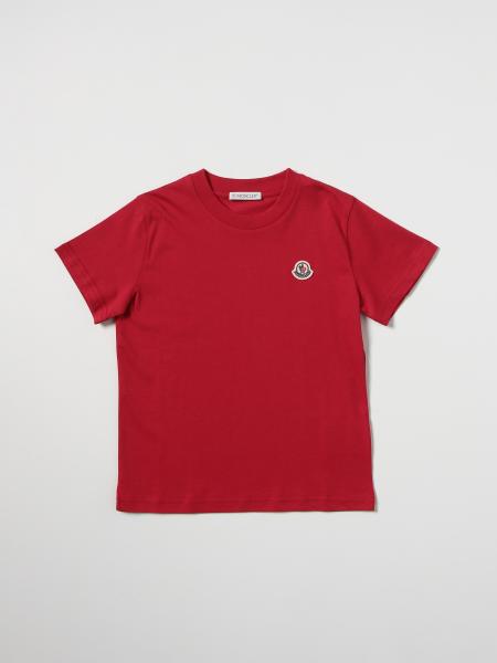 t shirt moncler rouge