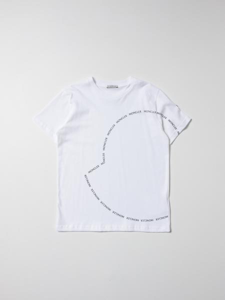 Moncler cotton t-shirt with big logo