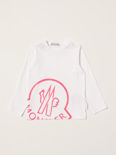Moncler toddler clothing: Moncler T-shirt with big logo