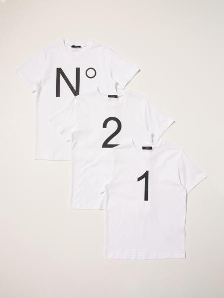 Set 3 t-shirt N° 21 in cotone