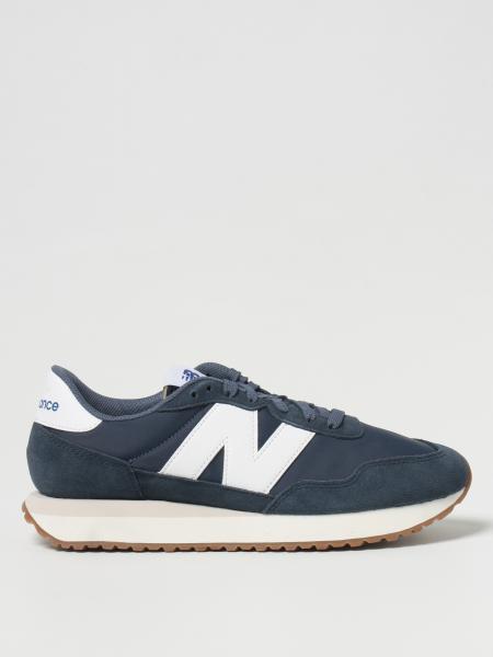 New Balance men: 237 New Balance sneakers in nylon and suede