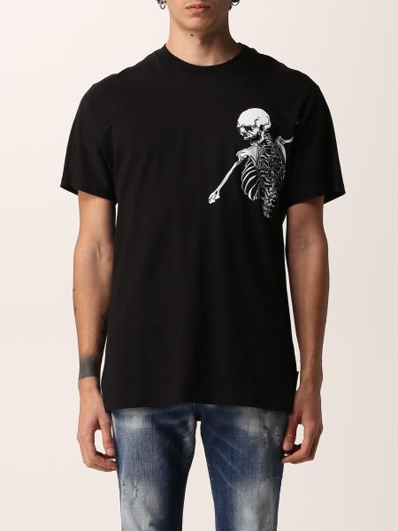 Philipp Plein: T-shirt Skeleton Philipp Plein in cotone