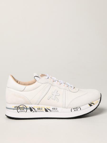 Conny Premiata sneakers in leather and suede