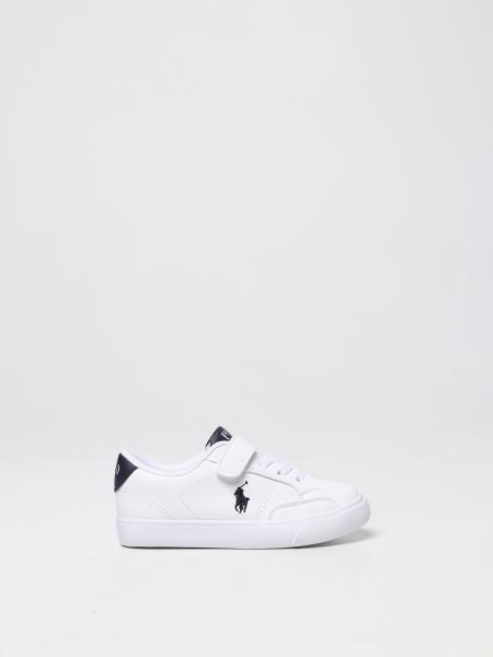 Scarpe bambina: Sneakers Theron Polo Ralph Lauren in pelle sintetica