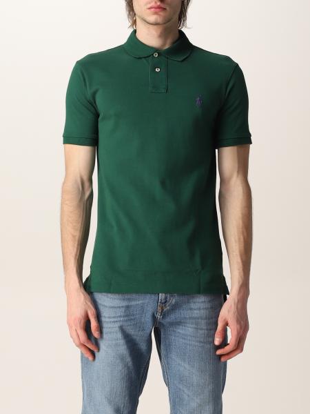 leeg fles Meerdere Polo Ralph Lauren Outlet: cotton polo shirt with logo - Green | Polo Ralph  Lauren polo shirt 710795080 online on GIGLIO.COM
