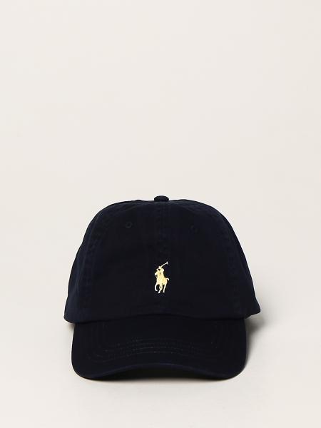 yellow and black polo hat