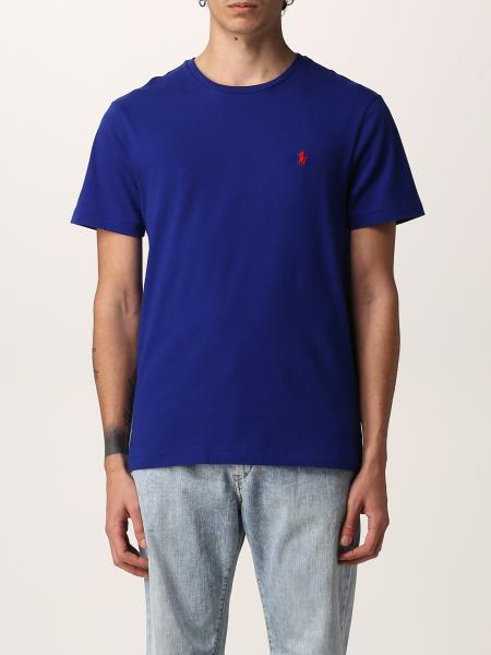 POLO RALPH LAUREN：Tシャツ メンズ - ロイヤルブルー | GIGLIO.COMオンラインのPolo Ralph