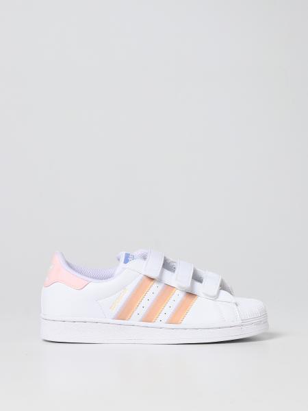 Adidas kids: Superstar CF C Adidas sneakers in synthetic leather