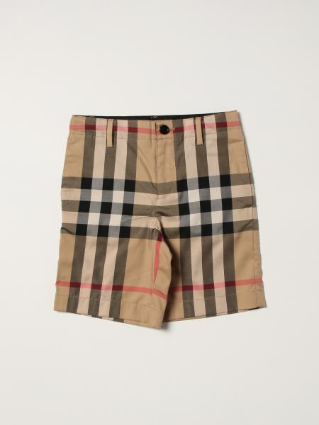 Burberry tailored tartan stretch cotton shorts