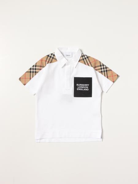 Polo Johnathan Burberry in cotone