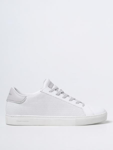 Crime London: Crime London sneakers in perforated leather