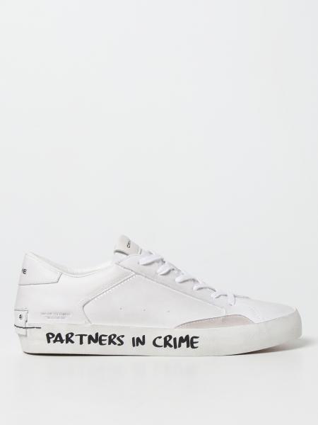 Crime London: Crime London trainers in worn leather
