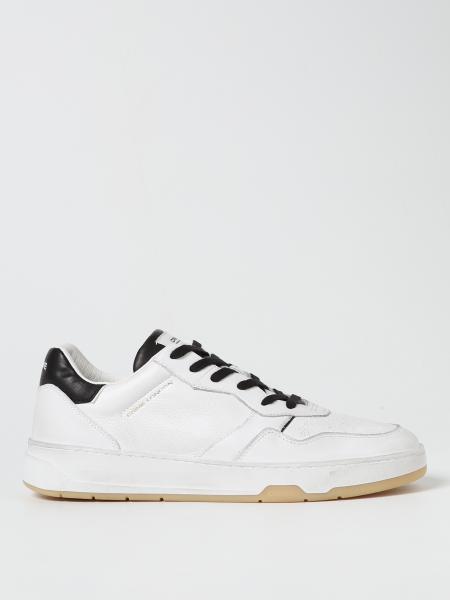 CRIME LONDON: Timeless low top in - White | Crime London sneakers online on GIGLIO.COM