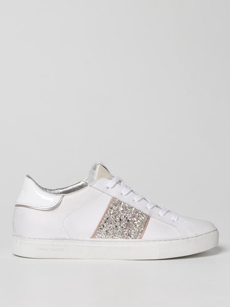 Crime London: Essential Crime London low top sneakers in leather