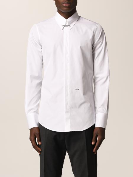 Dsquared2 cotton shirt with brooch