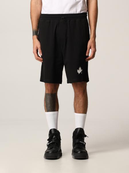 DSQUARED2: cotton bermuda shorts | Short Dsquared2 Men Black 