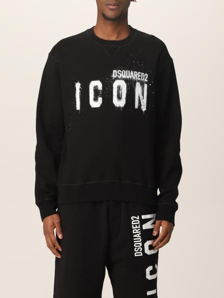 Icon Dsquared2 sweatshirt in cotton with logo