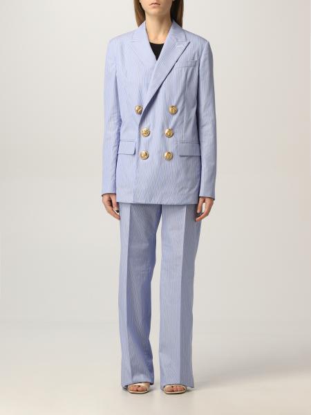 Dsquared2 double-breasted suit in cotton blend