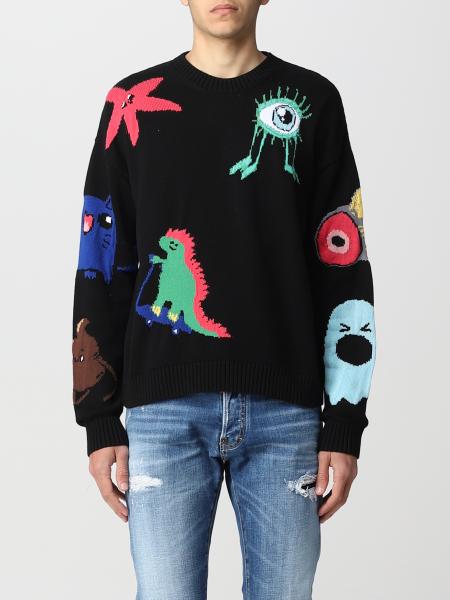 Dsquared2 sweater with all-over dinosaurs
