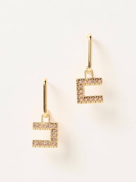 Elisabetta Franchi women's accessories: Elisabetta Franchi logo earrings