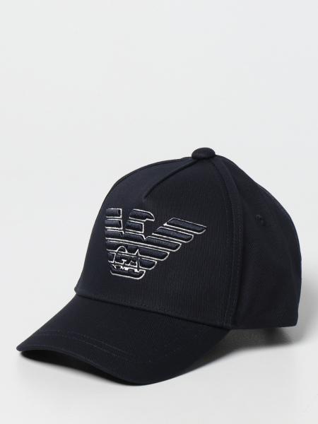 Cappello da baseball Emporio Armani in cotone