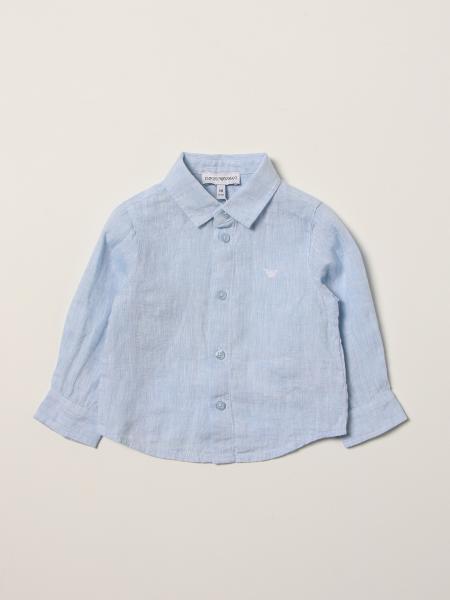 Emporio Armani toddler clothing: Emporio Armani linen shirt