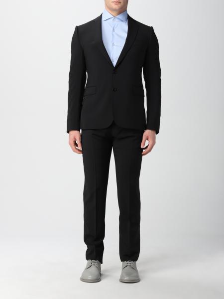 EMPORIO ARMANI: suit for man - Black | Emporio Armani suit I1VMML01504  online on 