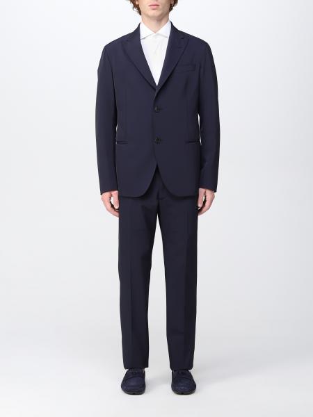 Elegant Emporio Armani suit in technical fabric