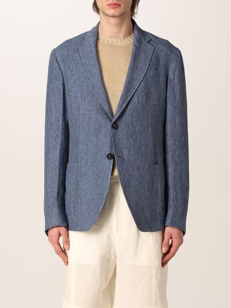 Emporio Armani single-breasted jacket in linen