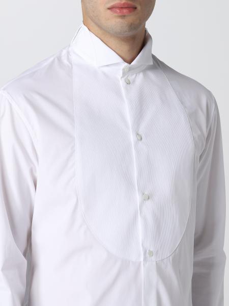 Emporio Armani Outlet: shirt for men - White | Emporio Armani shirt  I1C70GI1C29 online on 