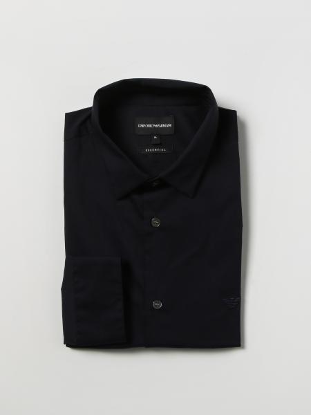 Camicie uomo: Camicia Emporio Armani basic con logo