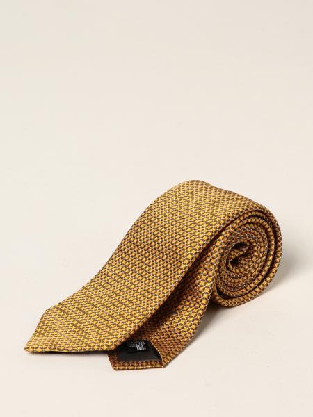 Emporio Armani tie with micro pattern