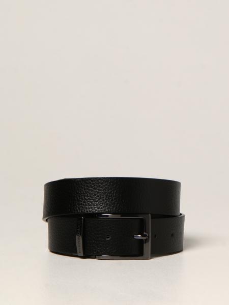 Emporio Armani: Reversible Emporio Armani leather belt