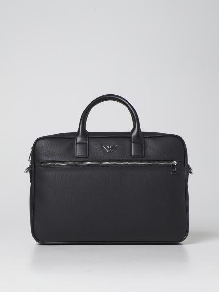 Emporio Armani business bag in synthetic leather