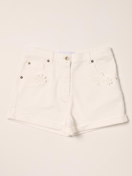 Ermanno scervino stretch cotton shorts